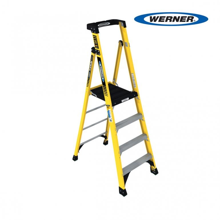 Self Photos / Files - Werner Fiberglass Safety Platform ladder
